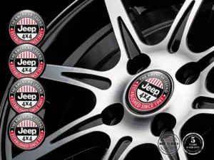 Jeep Adesivi Cupola Edizione Emblemi Resina